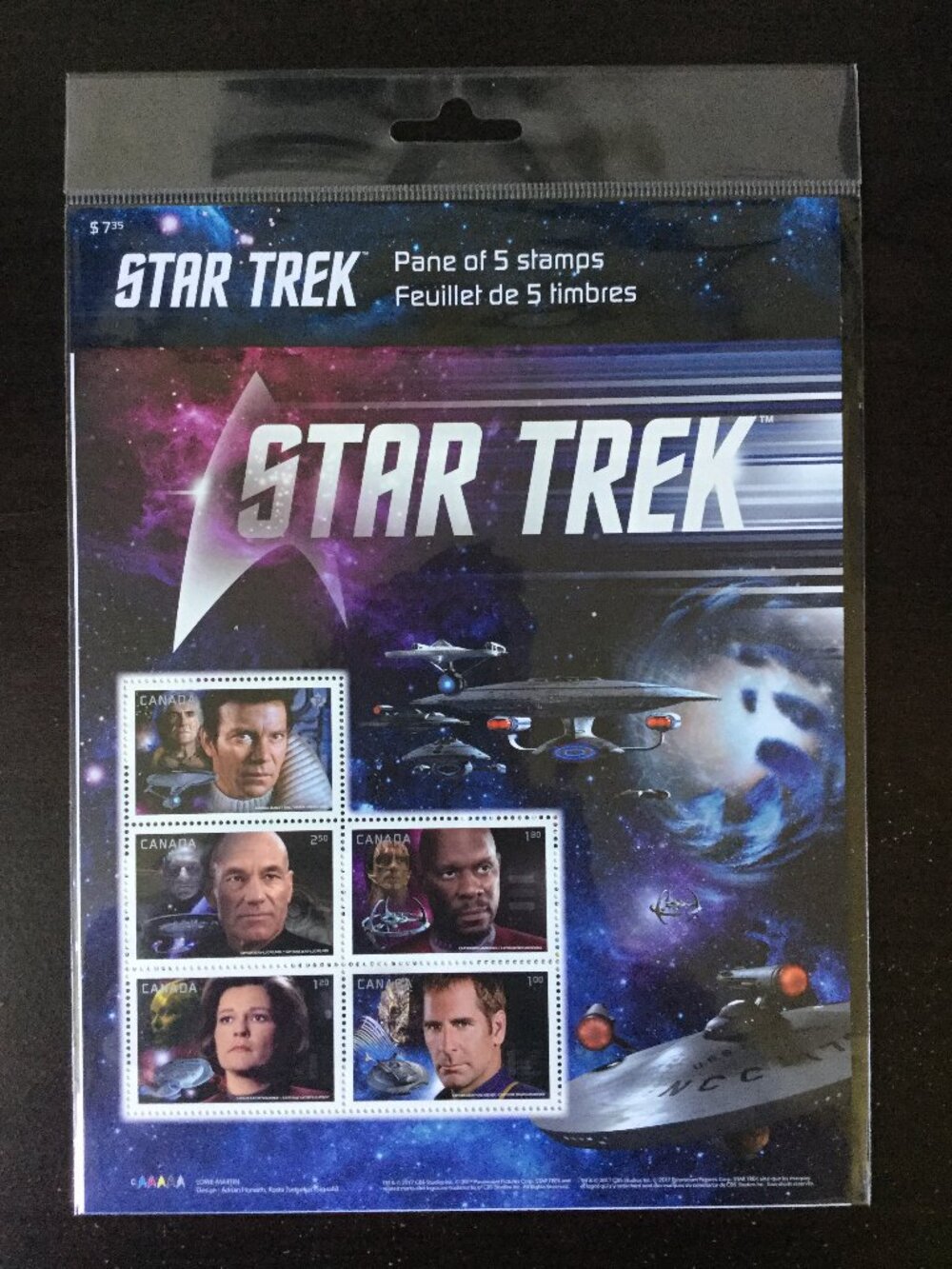 Star Trek Commemorative Stamps